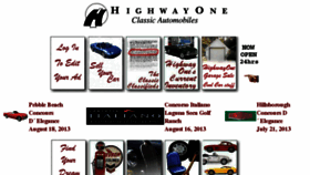 What Highwayone.com website looked like in 2018 (5 years ago)