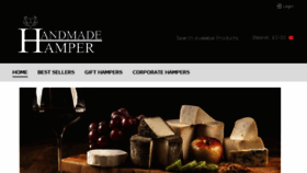 What Handmade-hamper.co.uk website looked like in 2018 (6 years ago)