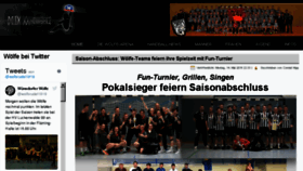 What Handballfreunde-mtv.de website looked like in 2018 (5 years ago)