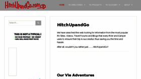 What Hitchupandgo.com website looked like in 2018 (5 years ago)