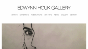 What Houkgallery.com website looked like in 2018 (5 years ago)