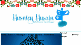 What Husnieyhusain.com website looked like in 2018 (5 years ago)