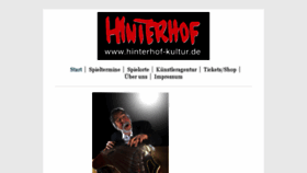 What Hinterhof-kultur.de website looked like in 2018 (5 years ago)