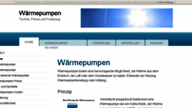 What Heizungstipp.de website looked like in 2018 (5 years ago)