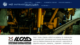 What Hzinfra.hr website looked like in 2018 (7 years ago)
