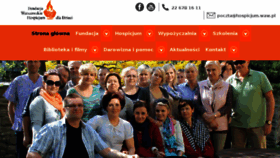 What Hospicjum.waw.pl website looked like in 2018 (7 years ago)