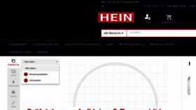 What Hein-industrieschilder.de website looked like in 2018 (5 years ago)