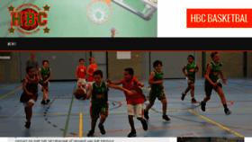 What Hbc-basketbal.nl website looked like in 2018 (6 years ago)