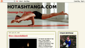 What Hotashtanga.com website looked like in 2018 (5 years ago)