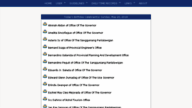 What Hris.bohol.gov.ph website looked like in 2018 (5 years ago)
