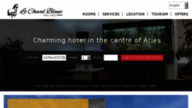 What Hotelarles-chevalblanc.com website looked like in 2018 (5 years ago)