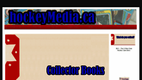 What Hockeymedia.ca website looked like in 2018 (6 years ago)