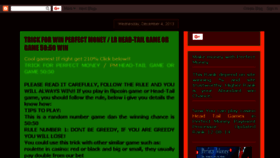 What Head-and-tails-games-trick-to-win.blogspot.com website looked like in 2018 (6 years ago)