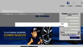 What Hyundaiherencia.mx website looked like in 2018 (5 years ago)