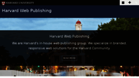 What Hwpi.harvard.edu website looked like in 2018 (6 years ago)