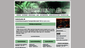 What Haderkunder.dk website looked like in 2018 (5 years ago)