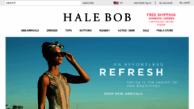 What Halebobstore.com website looked like in 2018 (5 years ago)