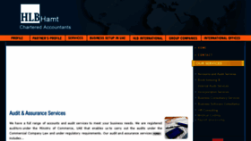 What Hamtdubai.com website looked like in 2018 (6 years ago)