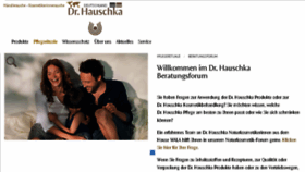 What Hauschka-naturkosmetikerin.de website looked like in 2018 (5 years ago)