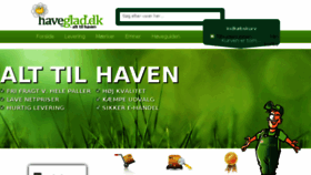 What Haveglad.dk website looked like in 2018 (8 years ago)