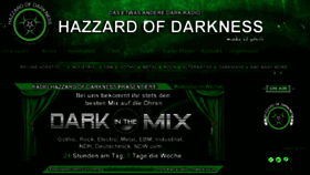 What Hazzardofdarkness.net website looked like in 2018 (5 years ago)