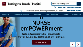 What Hbhospital.com website looked like in 2018 (5 years ago)