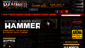 What Heavymetal.hu website looked like in 2018 (5 years ago)