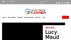 What Histori.ca website looked like in 2018 (5 years ago)