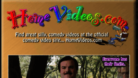 What Homevideos.com website looked like in 2018 (5 years ago)