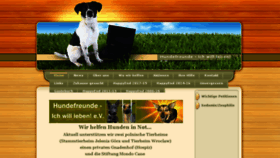 What Hundefreunde-ich-will-leben.de website looked like in 2018 (5 years ago)