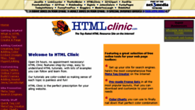 What Htmlclinic.com website looked like in 2018 (5 years ago)