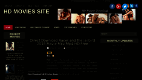 What Hdmoviessite.com website looked like in 2018 (5 years ago)