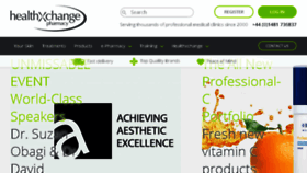 What Healthxchange.com website looked like in 2018 (6 years ago)