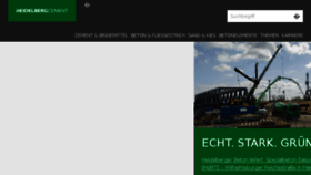 What Heidelbergcement.de website looked like in 2018 (5 years ago)