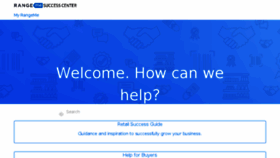 What Help.rangeme.com website looked like in 2018 (6 years ago)
