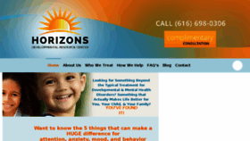 What Horizonsdrc.com website looked like in 2018 (5 years ago)
