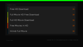 What Hdmoviedownload.info website looked like in 2018 (5 years ago)