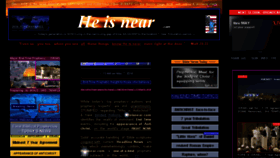 What Heisnear.com website looked like in 2018 (5 years ago)