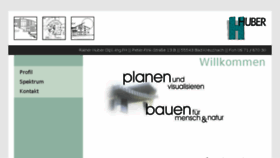 What Huberhaus.de website looked like in 2018 (5 years ago)
