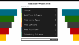 What Hotlavasoftware.com website looked like in 2018 (5 years ago)