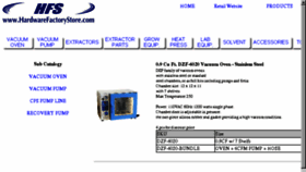 What Hfsvac.com website looked like in 2018 (6 years ago)