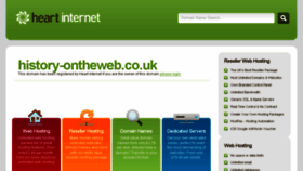 What History-ontheweb.co.uk website looked like in 2018 (5 years ago)