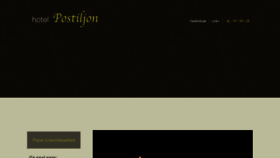 What Hotelpostiljon.be website looked like in 2018 (5 years ago)