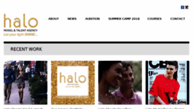 What Halotalentsavannah.com website looked like in 2018 (5 years ago)