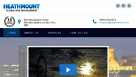 What Heathmount.com website looked like in 2018 (5 years ago)