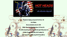 What Hothemiheads.com website looked like in 2018 (5 years ago)