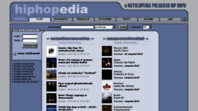 What Hiphopedia.info website looked like in 2018 (5 years ago)