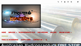 What Hydroconcepts.com.au website looked like in 2018 (5 years ago)