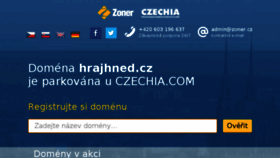 What Hrajhned.cz website looked like in 2018 (5 years ago)