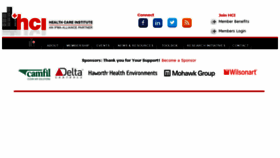 What Hcinstitute.info website looked like in 2018 (5 years ago)